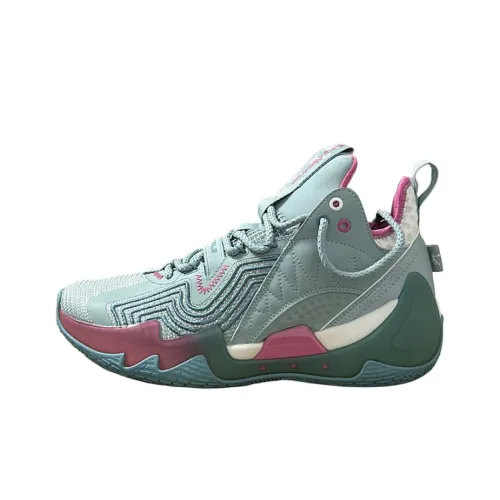 QIAODAN Амортизация Износостойкий MID Топ Баскетбольные кроссовки Мужские