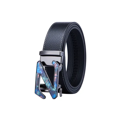 FALAMAONE Телесная корова кожа ремень из коровьей кожи Мужской 3,5 см