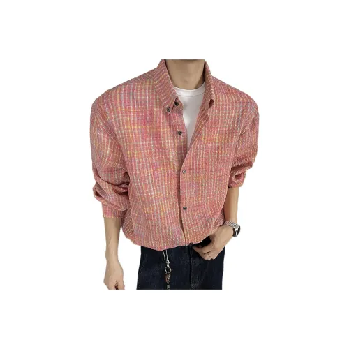 DEAR BETSY Розовый Унисекс Рубашки