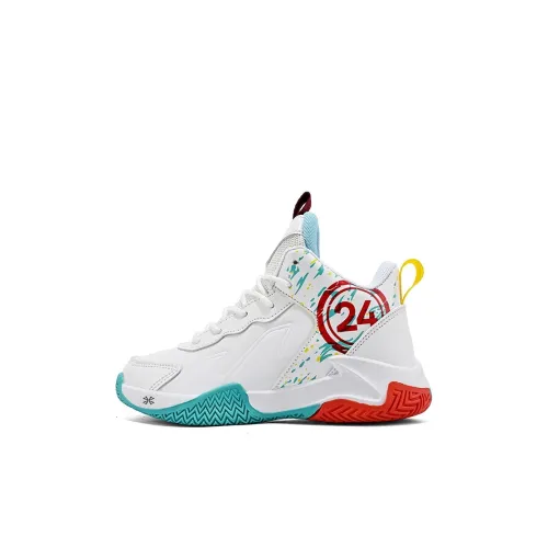 ЮЙЧЖАОЛИНЬ Slip-resistant MID Топ Детские Баскетбольные Кроссовки