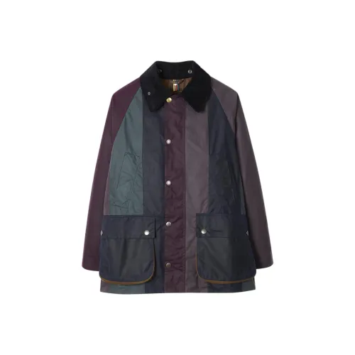 Paul Smith Темно-фиолетовые унисекс куртки