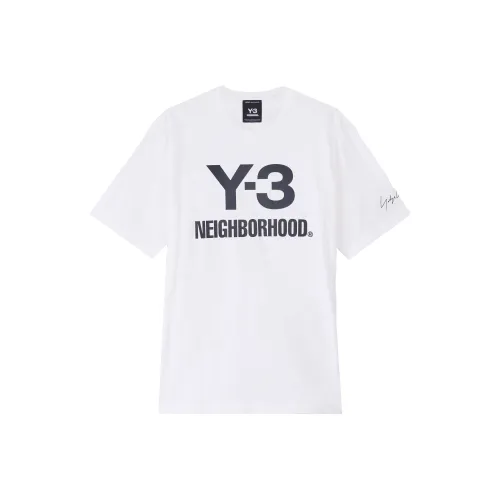 Y 3 x NEIGHBORHOOD Co Бренд Футболка Унисекс