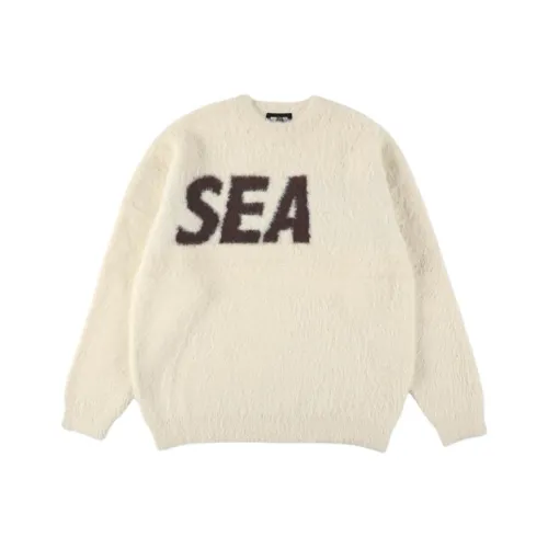 WIND AND SEA FW25 Shaggy BIGSEA KNIT Свитер Свитшот Унисекс