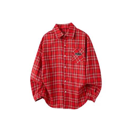 SONGXIER Красный Унисекс Рубашки