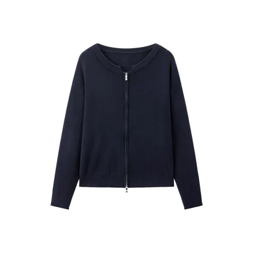 PEACEBIRD Празднование Синий Женские Трикотаж