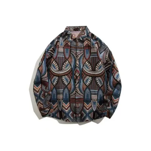 PLQV Red Men's Shirts PLQV Красные Мужские Рубашки