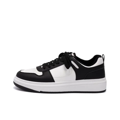 HUANQIU Термическое покрытие Легкий Низкий топ Скейтборд Кроссовки Мужские Белый Черный