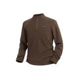 [Антистатический + Двусторонний Бархат] Коричневый (Mf Дикая природа Следы Логотип на груди)