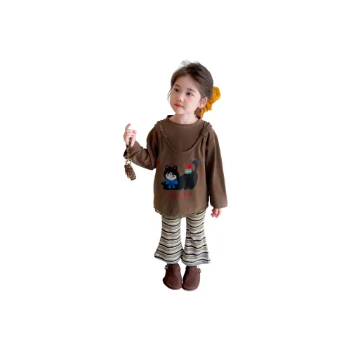 Lanza Повседневная спортивная одежда Весна-осень Циановый Кофе Дети 3-7 лет