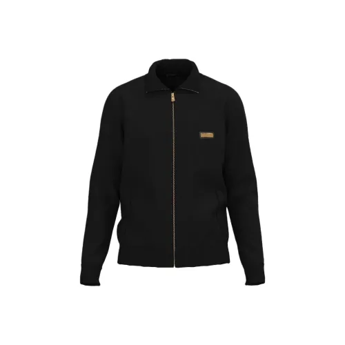 VERSACE Мужские черные свитеры