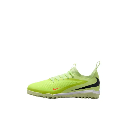 Nike Jr. Phantom 6 Low Топ Детские футбольные бутсы Зеленый Детский