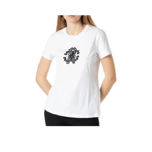 Roberto Cavalli T-рубашка Женская Белая