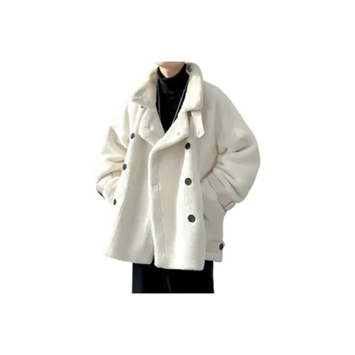 LINGSHI Бархат Feel Пальто Унисекс