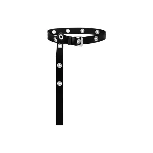 LOUIS VUITTON Ремни из коровьей кожи женские черные ширина 3 см