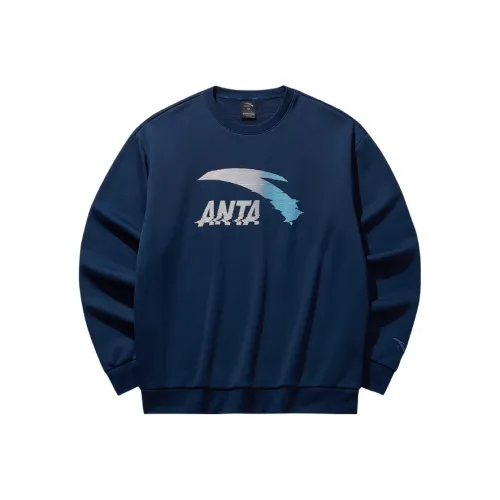 ANTA Свитшот Мужской PURE Темно-синий