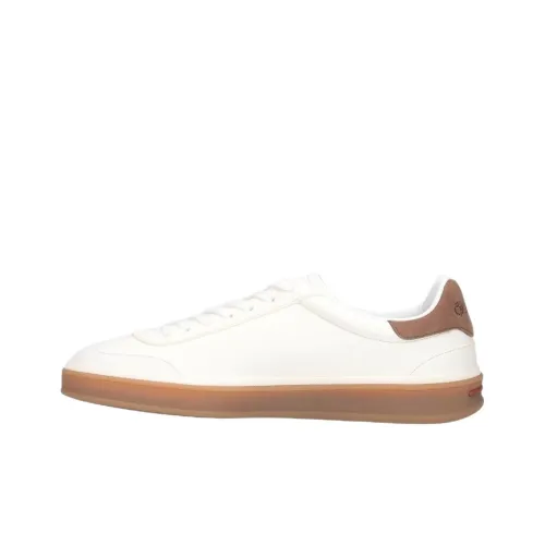 Loro Piana Низкие кроссовки для скейтбординга Мужские Белые