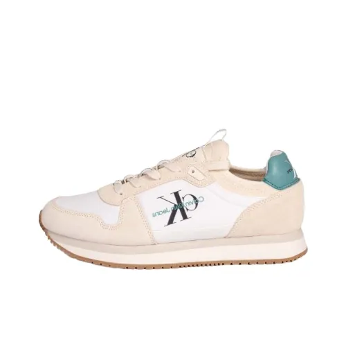 CKJ CALVIN KLEIN JEANS Низкий топ Повседневная обувь Мужская Бежевый