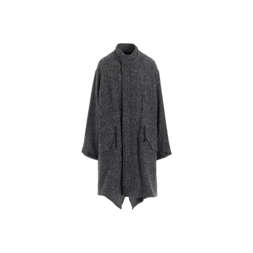 Yohji Yamamoto LIMI Feu FW25 NEP Твид Mods Пальто Женское