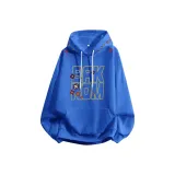 Синий (Плотный 100% хлопок)