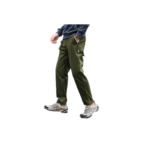 Jeep Army Green Unisex Casual Pants Jeep Армейские зеленые унисекс повседневные штаны
