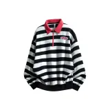 Чёрный Белый Полосы