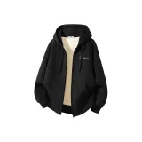 [Шерпа Термический] Черный (Бесшовный Логотип на груди)