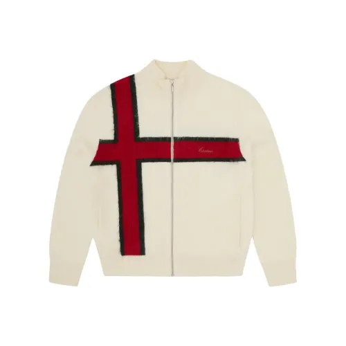 Corteiz FW25 Кремовый Унисекс Трикотаж