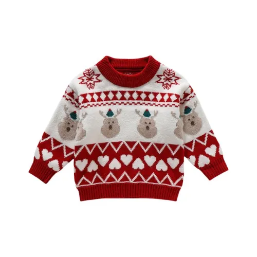 MUMUWU HOUSE Красный Kids Свитера