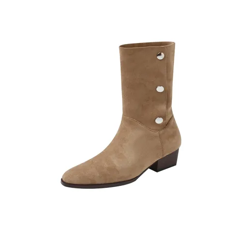 AIQINISHA Ботильоны 4 см Женские