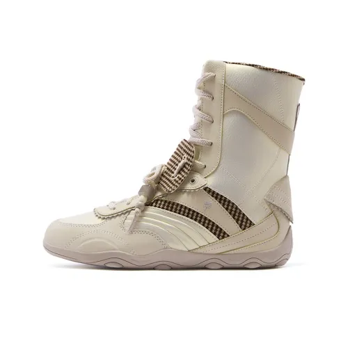 FILA FUSION FLORA MID Топ Повседневная обувь Женская Цвет раннего снега