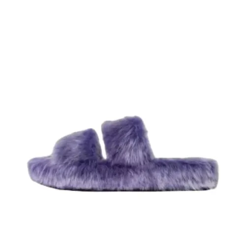 CELINE Triomphe Шлепанцы Женские Фиолетовые