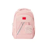 Розовая кожаная