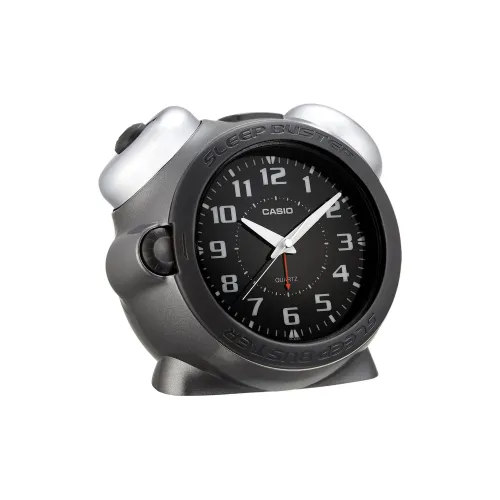 CASIO Кварцевый механизм Смола Будильник Унисекс Черный
