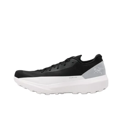 Arcteryx Norvan LD 4 Амортизация Устойчивый к истиранию Дышащая Поддержка Альпинизм Походная обувь Мужской Черный белый