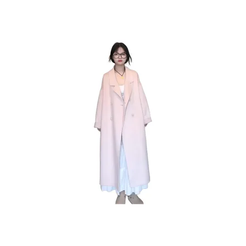 PZHK Розовое Женское Пальто