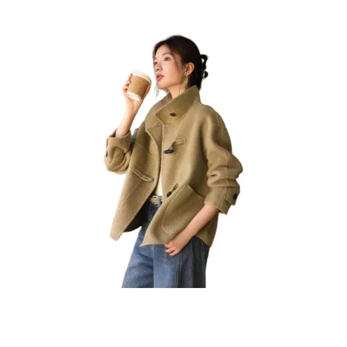 ZUOSAISI Тростник Khaki Женское пальто