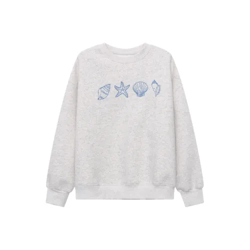 CHARM PICK Серый Женский Свитшот