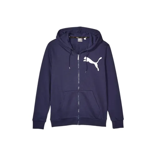 PUMA Full Herren Big Logo Zip HOODY Флис Jacke Свитшот Мужской