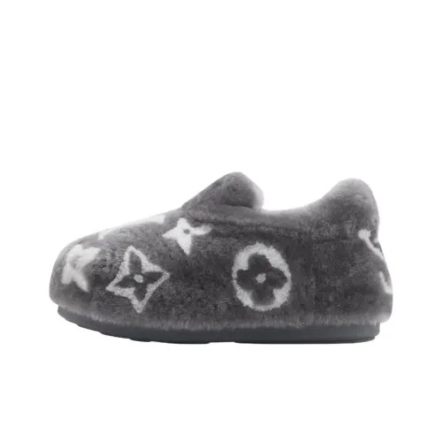 LOUIS VUITTON SKI Skiing Series SS26 Yeti Ankle Длина (размер в длину) Сноубутсы Мужской Серый