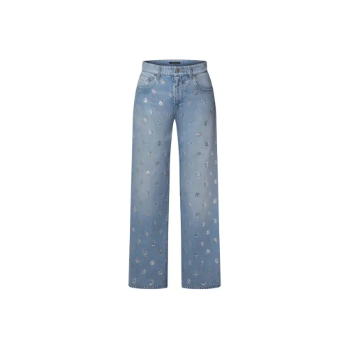 LOUIS VUITTON SKI Skiing Series SS26 Джинсы Женские