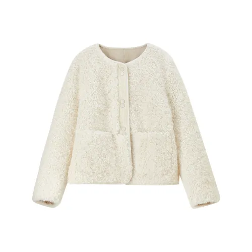 SENTUBILA Ecru Женские Вельветовые Куртки