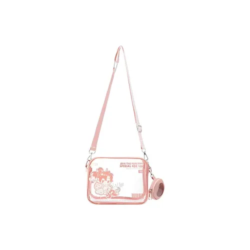 Miniso × Аркнайтс Коллаборация Прозрачный ПВХ Сумка через плечо Женская Розовая