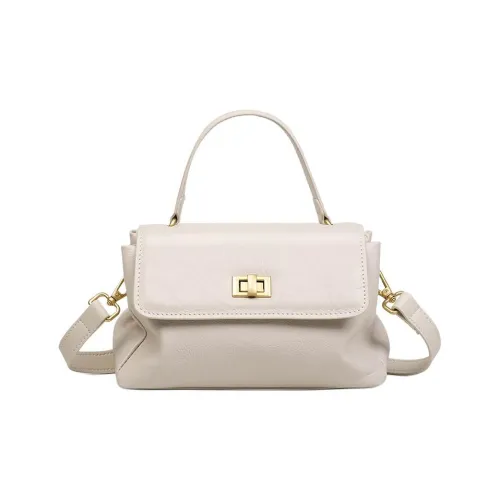 PT'SON Коровья кожа с синтетической кожей сумка женская цвет экрю