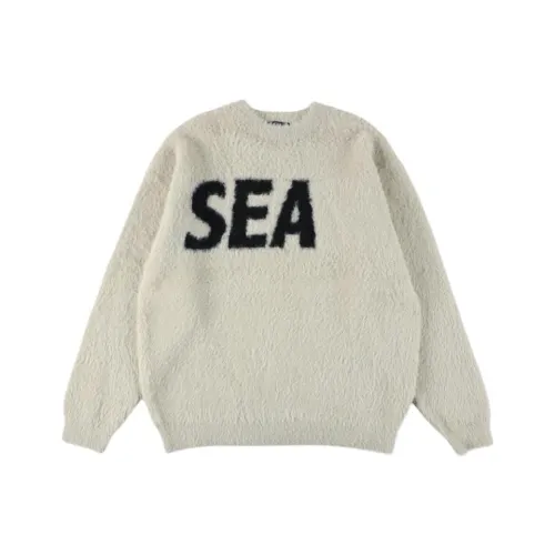 WIND AND SEA FW25 Shaggy BIGSEA KNIT Свитер Свитшот Унисекс