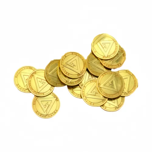 Cute Chip Сувенирная монета Game Мелочь Ретро Металл Технология Симуляция Игрушки