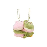 Розовый аллигатор, зеленый крокодил [Обнимающие 1 пара]