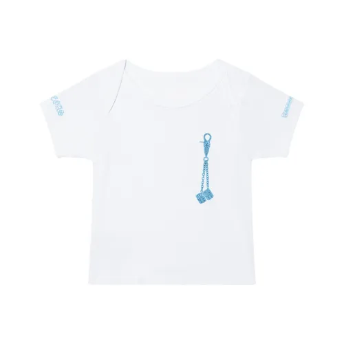 Chrome Hearts Стандартная футболка Женская Белая