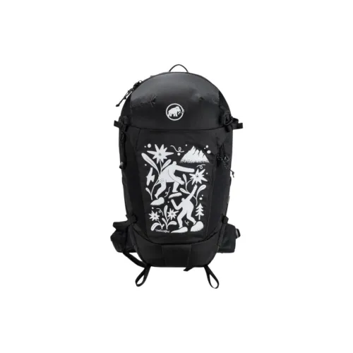 MAMMUT SIGG Коллаборация 25L Двойная плечевая сумка для активного отдыха однотонная минималистский стиль черная унисекс