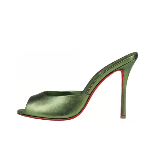 CL Слипоны Женские Зеленые