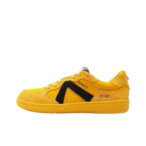 Schutz ST 001 Low Топ Скейтборд Кроссовки Женские Желтые